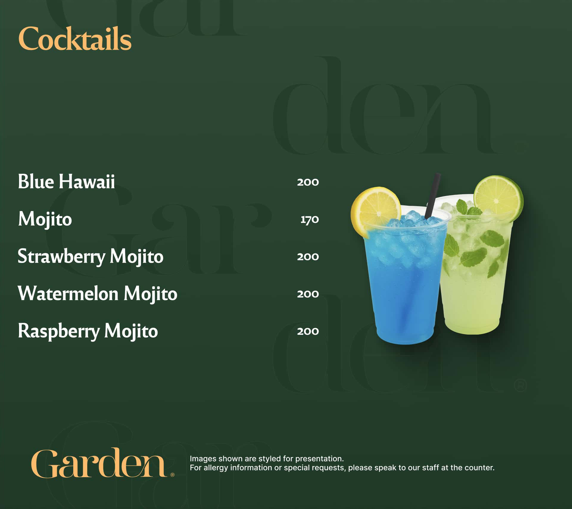 Cocktails